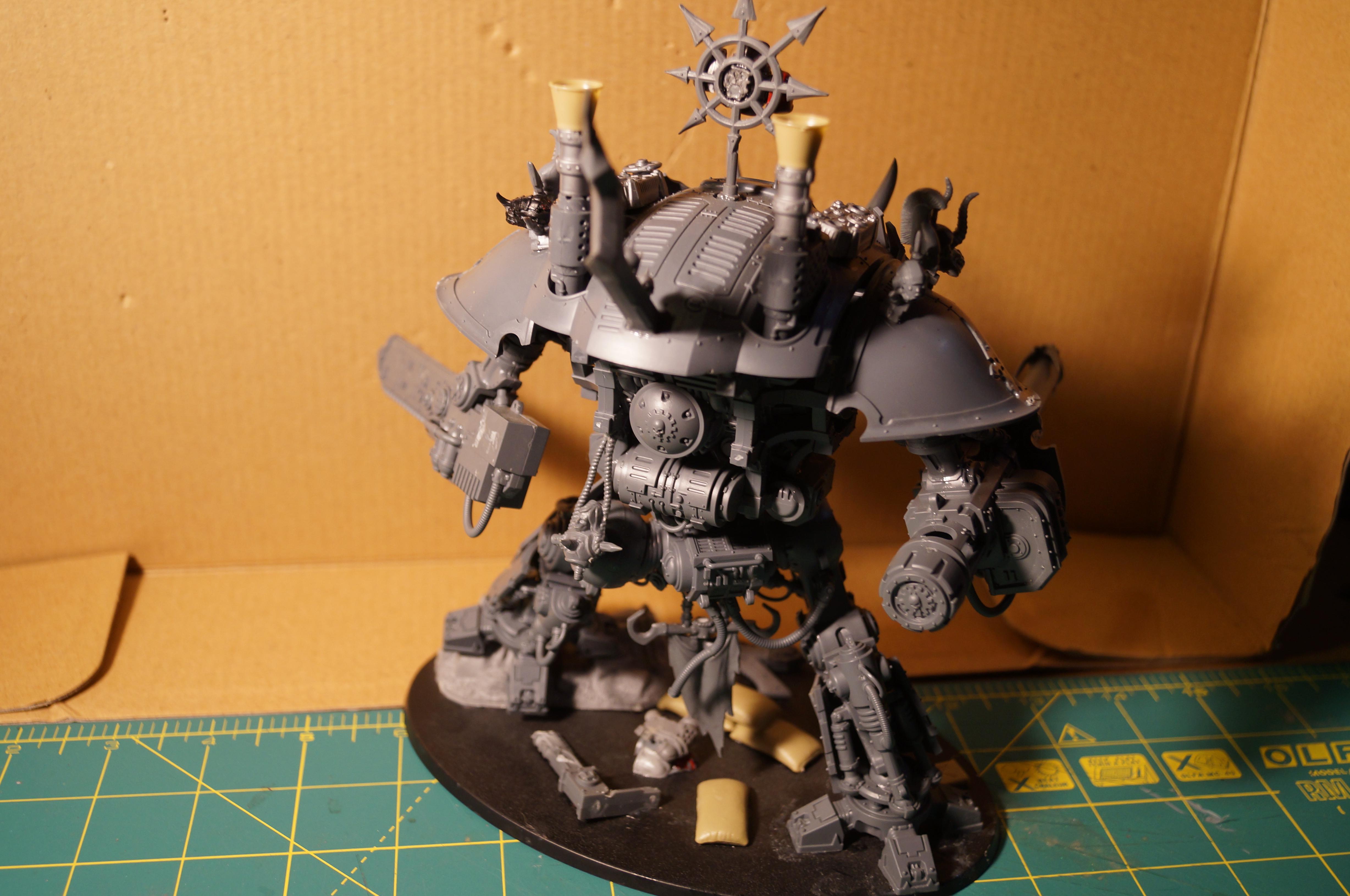 Chaos, Iron Warriors, Knights, Vehicle, Walker, Warhammer 40,000